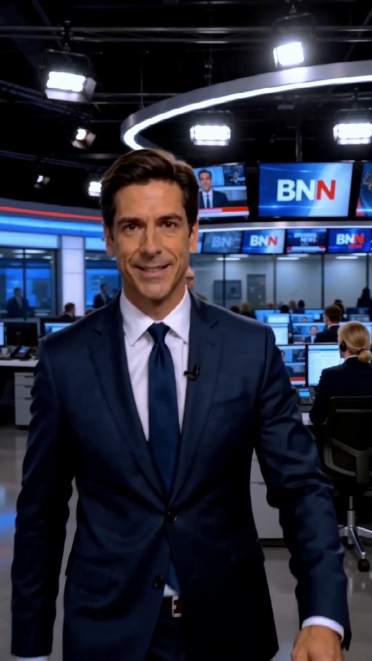 Peter Coleman in the BNN newsroom