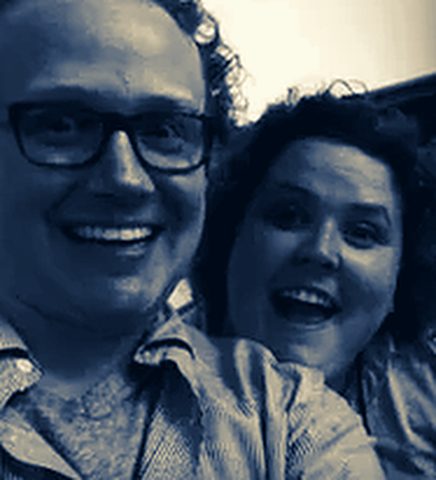 Brad Wollack and Fortune Feimster