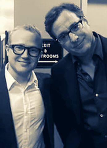 Brad Wollack and Bob Saget