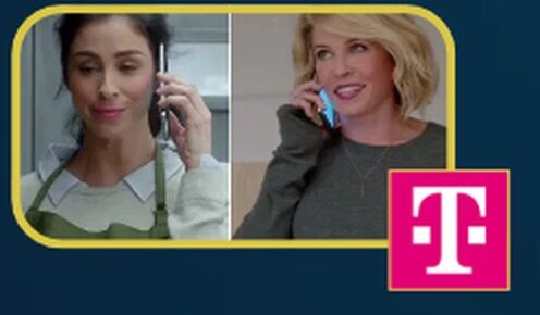 The T-Mobile Super Bowl spot with Chelsea Handler and Sarah Silverman